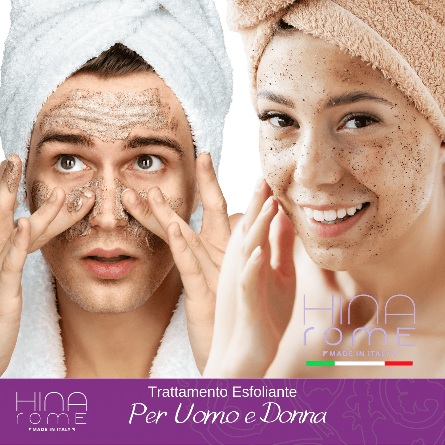 Scrub Esfoliante Viso con Mandorla e Albicocca | Prodotto a Roma | 60 ml