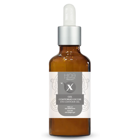 Contorno Occhi Antirughe con Acido Ialuronico e Camomilla - Per Uomo - Prodotto a Roma | 30 ml