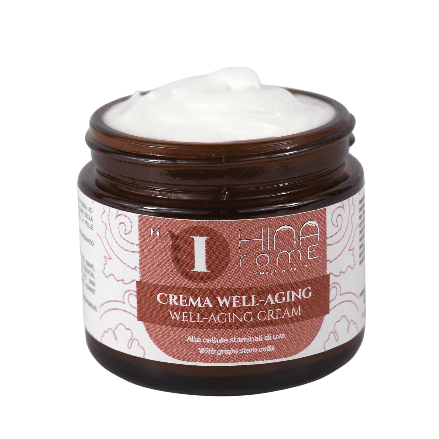 Crema Viso Antirughe con Cellule Staminali di Uva Rossa | Prodotto a Roma | 60 ml
